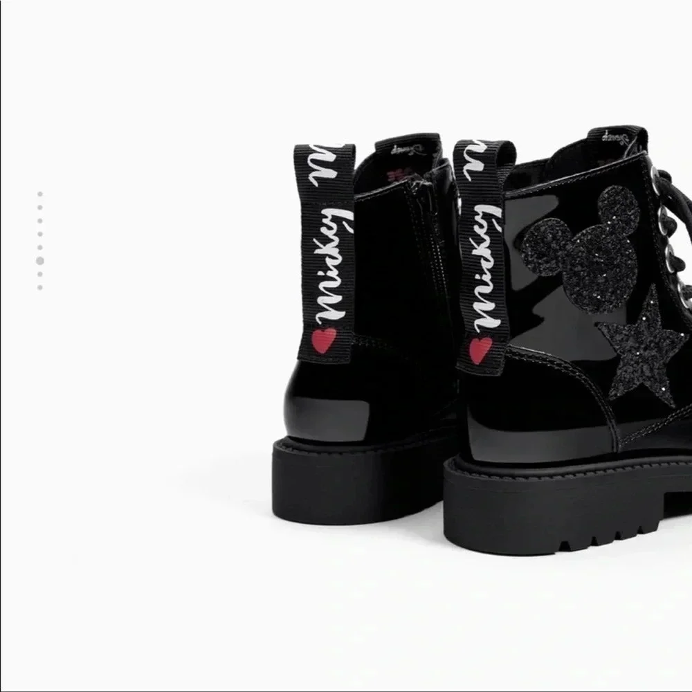 Zara Girls Mickey Mouse Boots